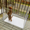 Pet Clear acrílico Playpen Fence Cage